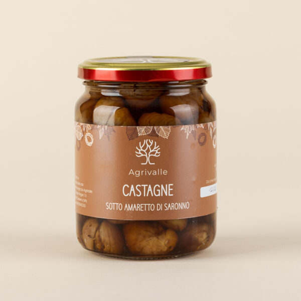Castagne sotto Amaretto di Saronno