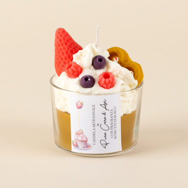 Candela in Cera d'Api, Frutti di Bosco